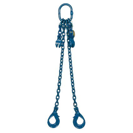 Chaîne Forestière 8mm Joma-Tech - 2,5m Avec Crochet Et Raccourcissement