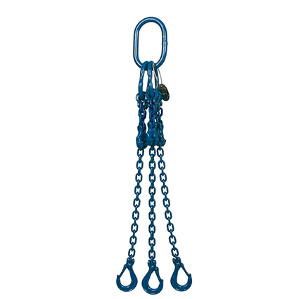 Chaîne Forestière 8mm 5m Avec Crochets - Chaîne Arrière Remorquage 8000kg Charge Rupture