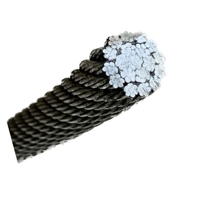 Câble Métallique Galvanisé 3 Mm (6x7) - 100m - DIN3055 - Fabriqué UE