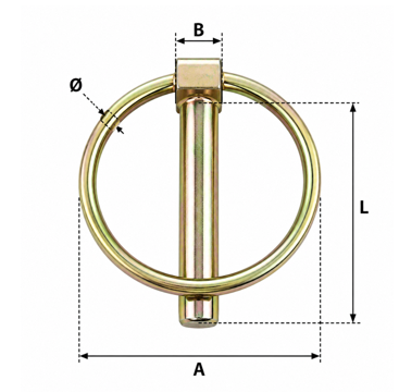 goupille clip
