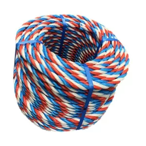 cordage polypropylene bleu blanc rouge