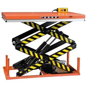 Table élévatrice électrique fixe 500 kg à 4 tonnes