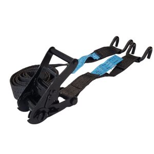 Sangle d’arrimage 35 mm noire full black spectacle - 7m