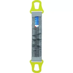 Sangle plate anneaux mâles oxycoupés CMU 4 tonnes