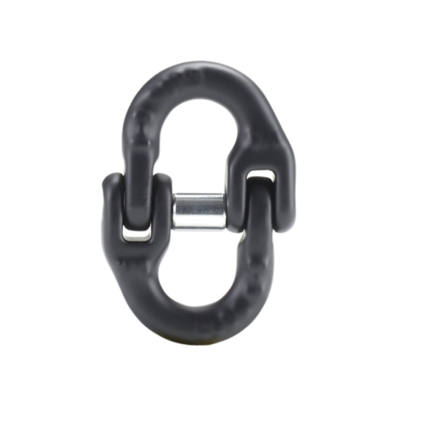 Maille de jonction Grade 80 noire pour chaînes Ø 6 à 13 mm