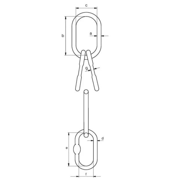 Maille de tête triple Grade 80 EN 1677 – Image 2