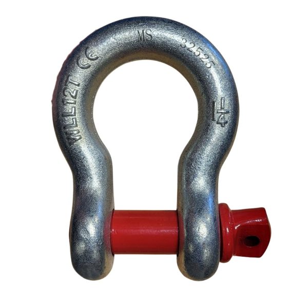 Manille lyre haute résistance axe vissé – EN 13889