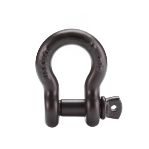 Manille lyre à axe vissé noire – Sécurité et fiabilité pour vos installations scéniques Ø 13 à 22mm