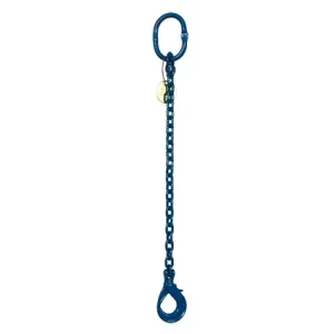 Élingue chaîne Grade 100 1 brin crochet automatique corderie weiss