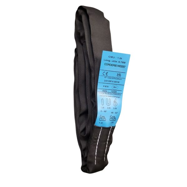 Élingue ronde noire de levage polyester – Spécial spectacle – Image 3