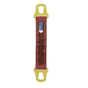 Sangle plate anneaux mâles oxycoupés CMU 6 tonnes