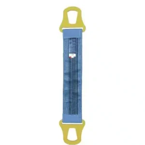 Sangle plate anneaux mâles oxycoupés CMU 8 tonnes
