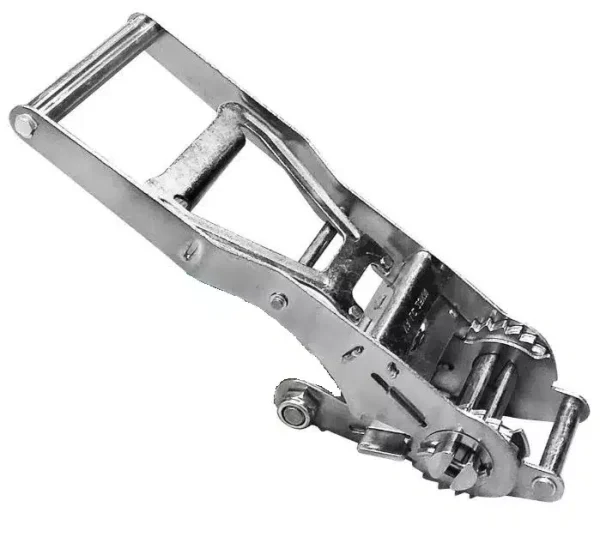 Sangle d’arrimage 50 mm 7,5T, tendeur inversé et doigts rapprochés – Image 2