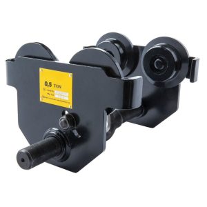 Chariot porte palan manuel noir – 0,5T / 1T / 2T – Spécial scénique