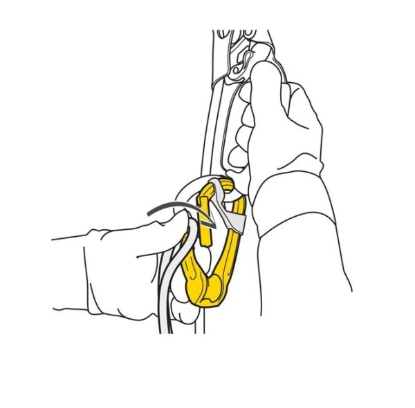 Poulie-mousqueton ROLLCLIP A pour renvoi – Image 2