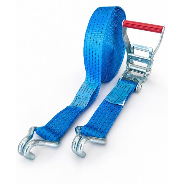 sangle d'arrimage 50 mm, rupture 7T5, crochet doigts rapprochés EN 12195-2
