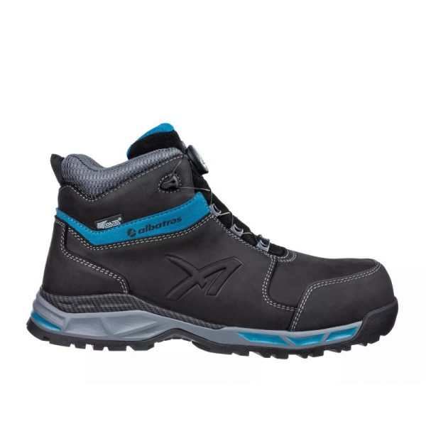 chaussures de sécurité TOFANE noir et bleu S3 HRO (marque Albatros)