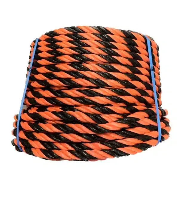 Cordage polypropylène orange et noir visible – Image 2