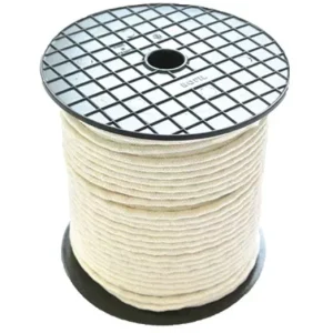 Coton tressé naturel pour décoration et liage