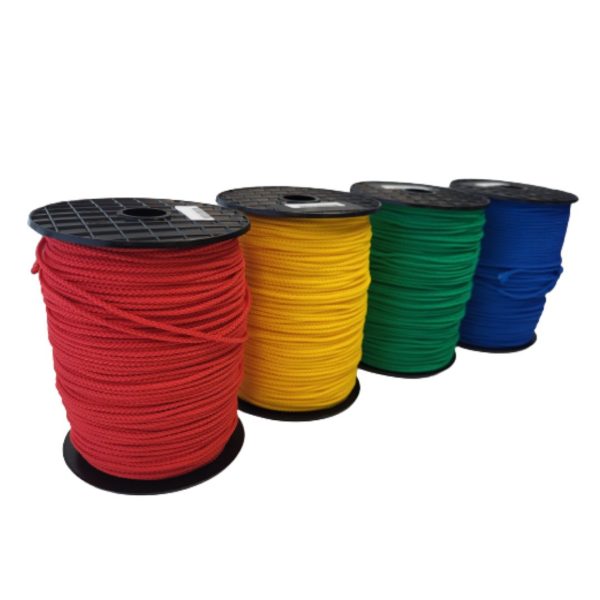 Cordelette polypropylène couleur Ø 2 à 10 mm