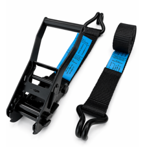 Sangle d’arrimage 50 mm noire doigts rapprochés – FULL BLACK
