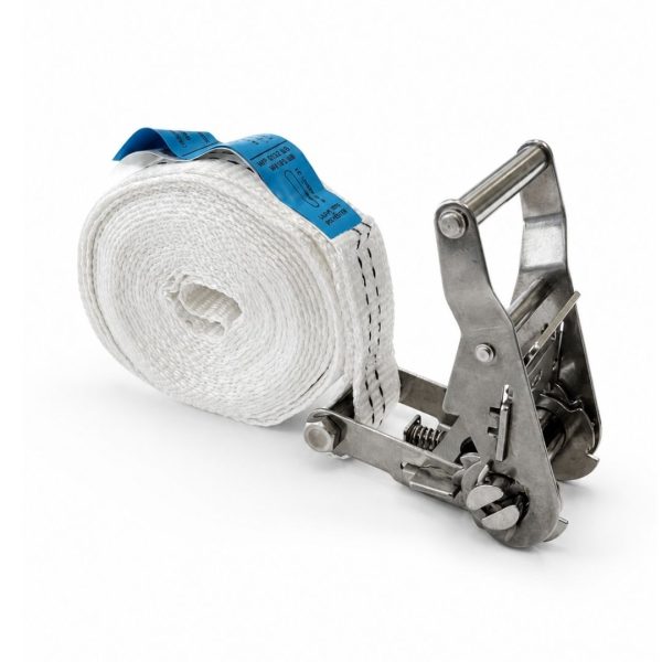 arrimage largeur 35 mm, ceinture, cliquet inox. EN 12195-2.