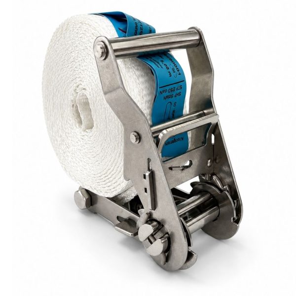 arrimage largeur 35 mm, ceinture, cliquet inox. EN 12195-2