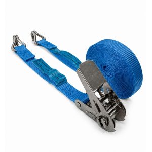 sangle d'Arrimage largeur 25 mm INOX . EN 12195-2. BLEU