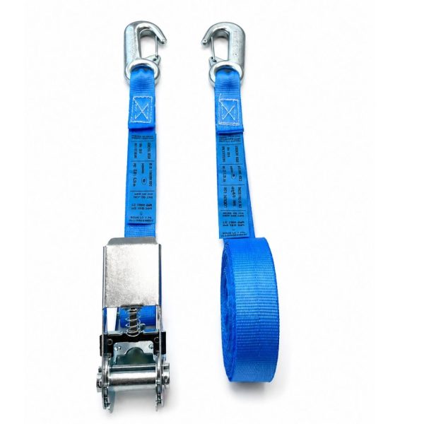 sangle d'arrimage 25 mm norme EN12195-2. BLEUE