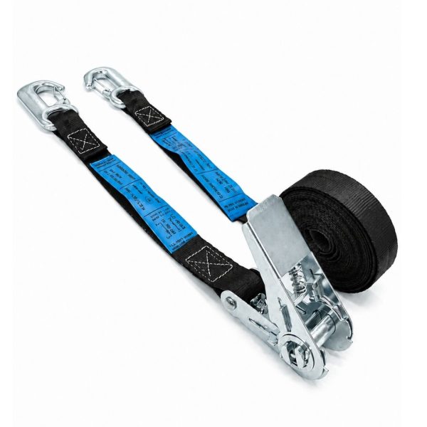 sangle d'arrimage 25 mm norme EN12195-2. NOIRE