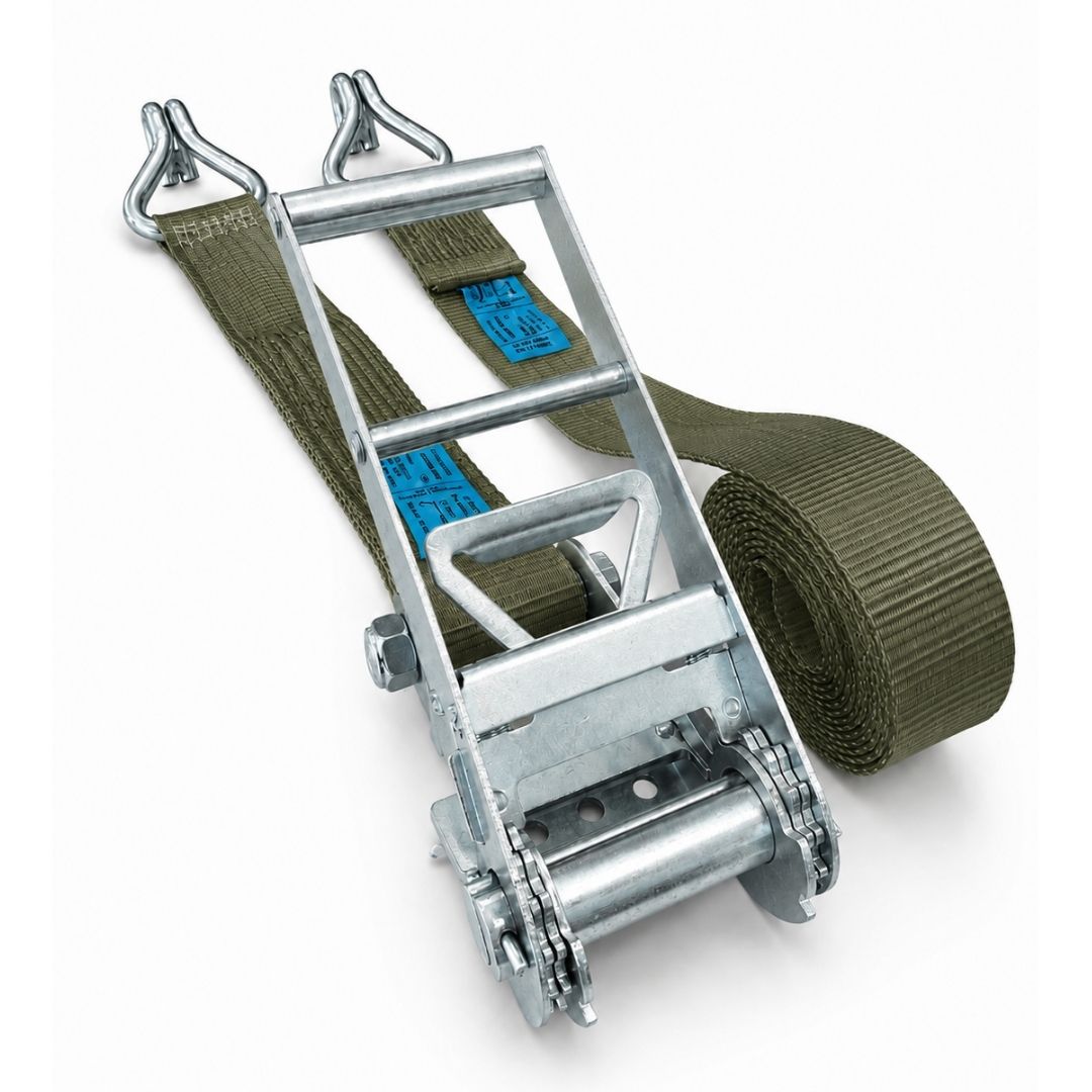 sangle d'Arrimage largeur 75 mm, 5000 daN, doigts rapprochés. EN 12195-2