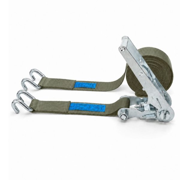 Sangle d'arrimage largeur 75 mm, 5000 daN, doigts écartés. EN 12195-2