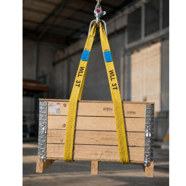 Elingue ronde de levage CMU 3 tonnes - 1492-2+A1 LEVAGE CAISSE