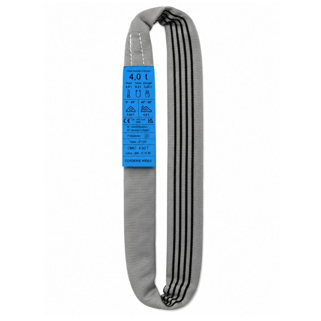 Elingue ronde de levage CMU 4 tonnes - 1492-2+A1