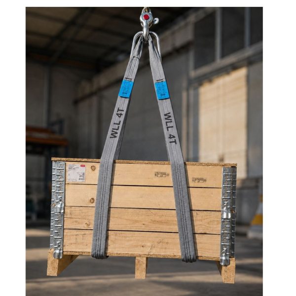 Elingue ronde de levage CMU 4 tonnes - 1492-2+A1. Levage de caisse