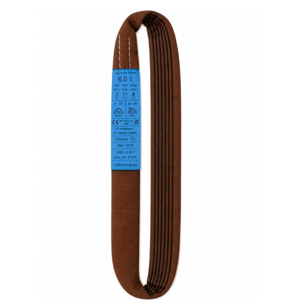 Elingue ronde de levage CMU 6 tonnes - 1492-2+A1