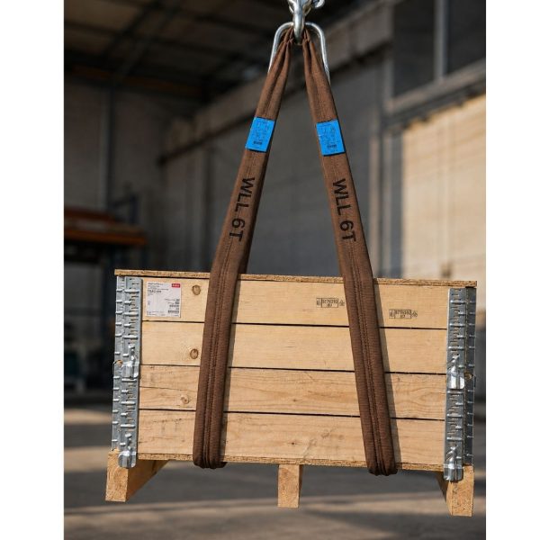 Elingue ronde de levage CMU 6 tonnes - 1492-2+A1. levage de caisse