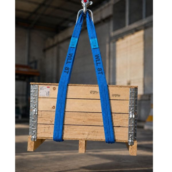 Elingue ronde de levage CMU 8 tonnes - 1492-2+A1 levage de caisse