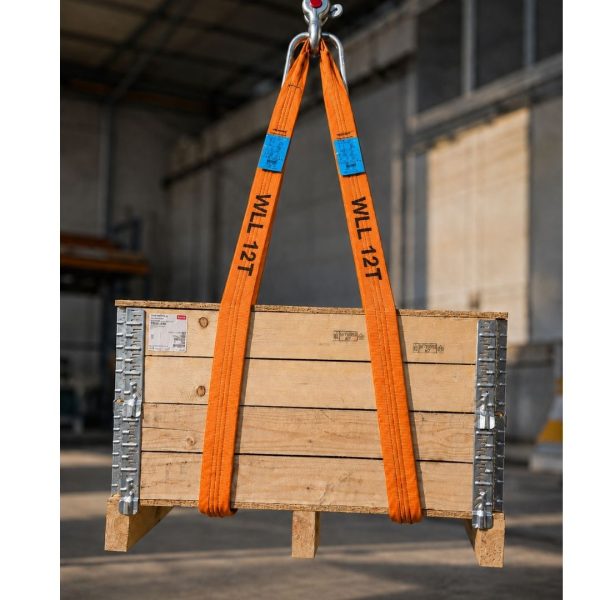 Elingue ronde de levage CMU 12 tonnes - 1492-2+A1 LEVAGE CAISSE