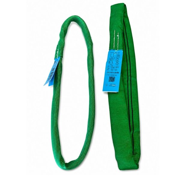 Elingue ronde COBRA, CMU 2 tonnes. verte. EN 1492-2 comparaison