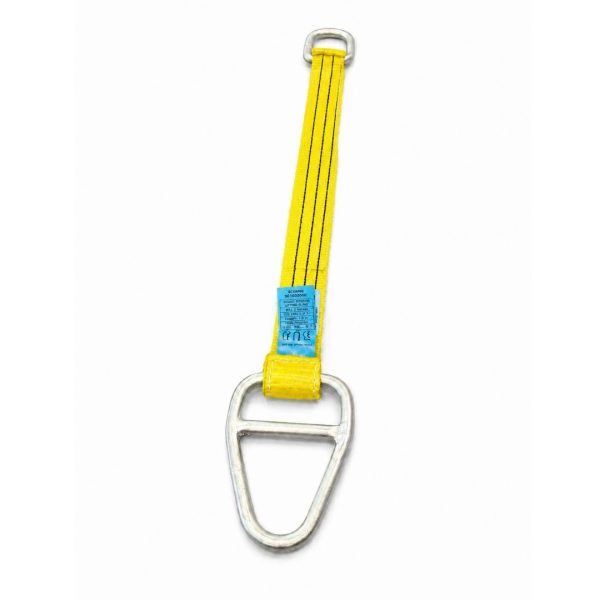 sangle plate largeur 90 mm, . CMU 3 tonnes EN 1492-1 . anneaux coulissants