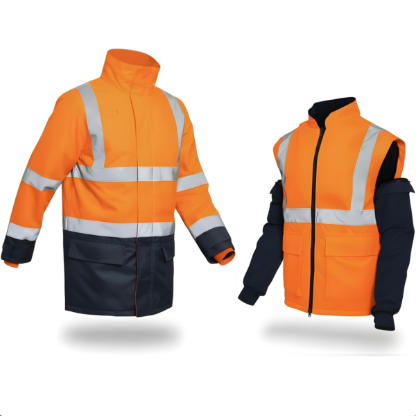 PARKA 5-EN-1 HAUTE VISIBILITE CLASSE 3