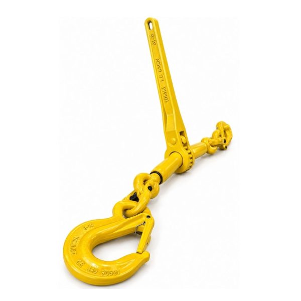 tendeur d'arrimage chaine 10 mm LC 63 kN. avec crochet à linguet. en 12195-3. vue linguet